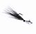 Isca Artificial Marine Sports Streamer Jig 30gr By Johnny Hoffmann Cor 02 BW - Imagem 2