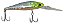 Isca Artificial Yara Deep Shad 6,5 cm 6,2 gr Cor 73 Azul Holografico - Imagem 1