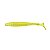 Isca Artificial Yum Shad Pulse 9 cm Pc c/ 8 un Cor 198 Chartreuse Clear - Imagem 1