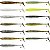 Isca Artificial Yum Shad Pulse 9 cm Pc c/ 8 un Cor 83 Pearl White - Imagem 3