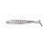 Isca Artificial Yum Shad Pulse 9 cm Pc c/ 8 un Cor 83 Pearl White - Imagem 1