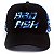Boné Trucker Bad Fish Cor 701 Galho Azul - Imagem 2