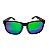 Óculos de sol polarizado Yara Dark Vision F1596 Classic Lente Interna Marrom com Verde Espelhado Armação Preta Floating - Imagem 2