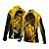 Camiseta de Pesca Mar Negro Infantil Premium Tucunaré Amarelo - Imagem 1