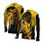 Camiseta de Pesca Mar Negro Masculina Premium - Tucunaré Amarelo - - Imagem 1