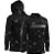 Camiseta Mar Negro Subl X Protection Capuz Masculina - Black - - Imagem 1