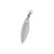 Isca Artificial Colher Hogan Willow Blade c/ Girador - Imagem 1