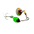 Isca Artificial Off7 Micro Spinerbait Ultra Sonic - Nº 8 - 7,5 gr - - Imagem 5