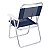 Cadeira Mor Master Alumínio Tela Sannet Azul - Imagem 2