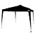 Gazebo "Articulado" X-Flex Oxford com Silvercoating Preto 3m x 3m - Imagem 1