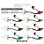 Isca Artificial Kawana - Spinner Peixe Face - 10 gr - - Imagem 1