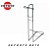 Suporte porta vara Ottoni BX-70 - Imagem 1
