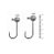 Anzol Albatroz Jig Head 6035 Black Nickel Pacote com 3 Unidades - Imagem 2
