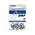 Snap Quick Lock Nickel Marine Pacote com 20 unidades - Imagem 1