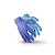 Luva Nitrílica Supernitril Azul c.a 37871 cx c/ 100 unid. - Imagem 1