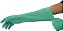 luva nitrile long super safety c.a 40506 Cor Verde 46cm - Imagem 1