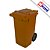 Contentor de Lixo Bralimpia com Rodas 240L Gari Europeu - CORES - Imagem 4