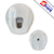 Dispenser Porta Papel Higiênico Rolão Branco City Nobre ABS - Imagem 2