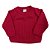 Suéter tricot vermelho - Imagem 1