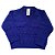 Suéter tricot azul bic - Imagem 1