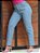 Calça jeans mom feminina clara básica lisa - Imagem 6