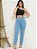 Calça jeans mom boyfrend clara básica cintura alta feminina - Imagem 1