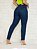 Calça jeans mom boyfrend azul rasgada feminina - Imagem 4