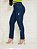 Calça jeans mom boyfrend azul rasgada feminina - Imagem 6
