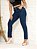 Calça jeans mom boyfriend básica azul cintura alta feminina - Imagem 7