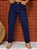 Calça jeans mom boyfriend básica azul cintura alta feminina - Imagem 3