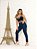Calça jeans mom boyfriend básica azul cintura alta feminina - Imagem 6