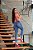Calça jeans feminina skinny clara lycra abertura na barra - Imagem 3