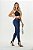 Calça jeans feminina skinny azul básica puídos empina bumbum - Imagem 7