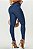Calça jeans feminina skinny azul básica empina bumbum - Imagem 4