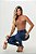 Calça jeans feminina skinny azul básica empina bumbum - Imagem 5