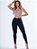 Calça jeans feminina skinny básica azul empina bumbum - Imagem 1