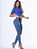 Calça jeans skinny clara com puídos feminina empina bumbum - Imagem 5