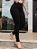Calça jeans preta skinny básica com lycra empina bumbum - Imagem 8