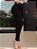 Calça jeans preta skinny básica com lycra empina bumbum - Imagem 6