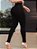 Calça jeans preta skinny básica com lycra empina bumbum - Imagem 4