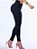 Calça jeans feminina skinny botões na barra empina bumbum - Imagem 9
