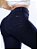 Calça jeans feminina skinny básica azul barra dobrada - Imagem 8