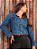Jaqueta feminina jeans básica clara sem lycra - Imagem 1