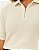 Blusa Polo com Zíper Frontal OffWhite - Imagem 4