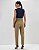 Calça de Alfaiataria Reta Slim Camel - Imagem 3
