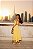 Vestido Midi Amarelo com Cinto - Imagem 2