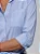 Camisa Oversized Listrada Azul e Off White - Imagem 4