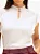 Blusa com Babados Entremeio Off White - Imagem 3