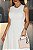 Vestido Midi Branco Renda Cavado - Imagem 2
