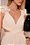 Vestido Longo Chiffon Transpassado Aveia - Imagem 3
